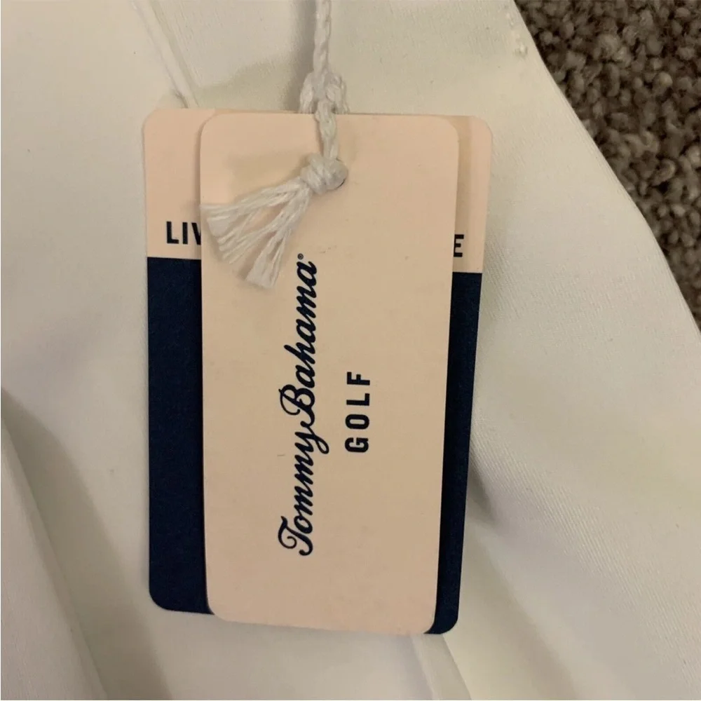 Tommy Bahama Golf Women's White Pleated Skort Quick Dry Stretch Size XL - NWT - Picture 9 of 12